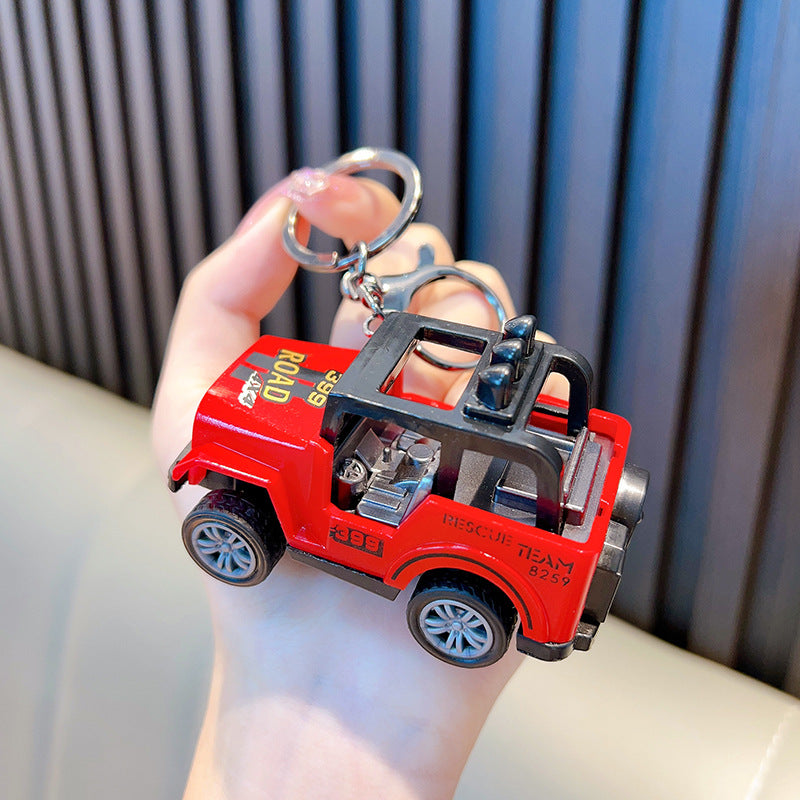 Wholesale Jeep Model Plastic Keychain